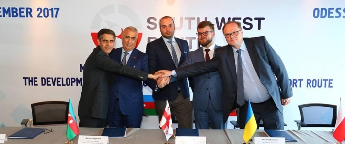 Azerbaijan, Ukraine, Iran, Georgia, Poland to continue co-op on South-West route
