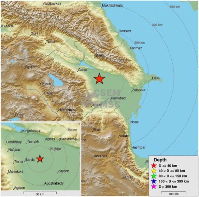 Earthquake hit several regions of Azerbaijan