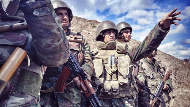 Generalımız NATO üzvlərinə cəbhədən danışdı