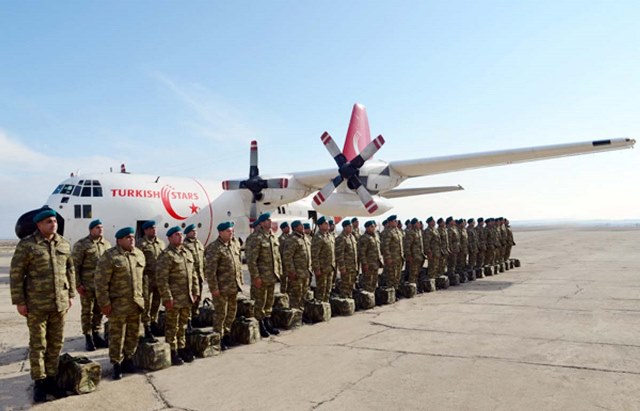 Azerbaijani peacekeepers seen off to Afghanistan