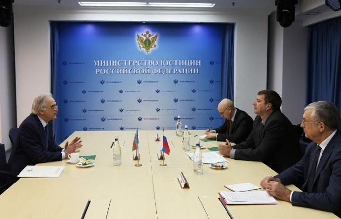 Azerbaijani ambassador meets Russian justice minister