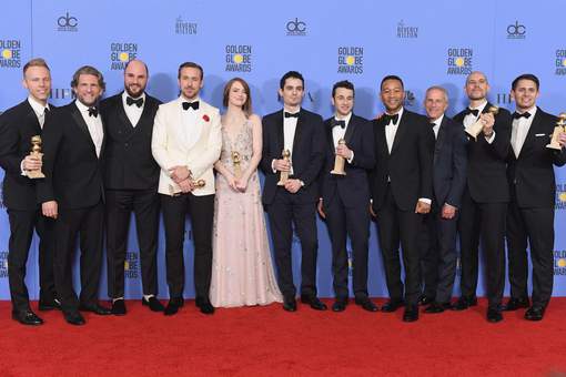 Golden Globes: le triomphe de "La La Land"