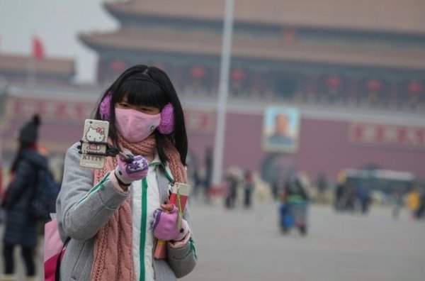 Pas de feux d`artifice à Pékin en raison du smog
