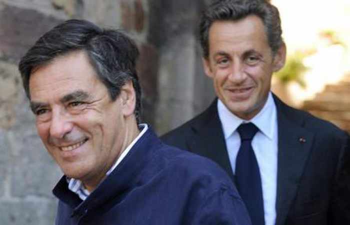 Sarkozy appelle à voter Fillon
