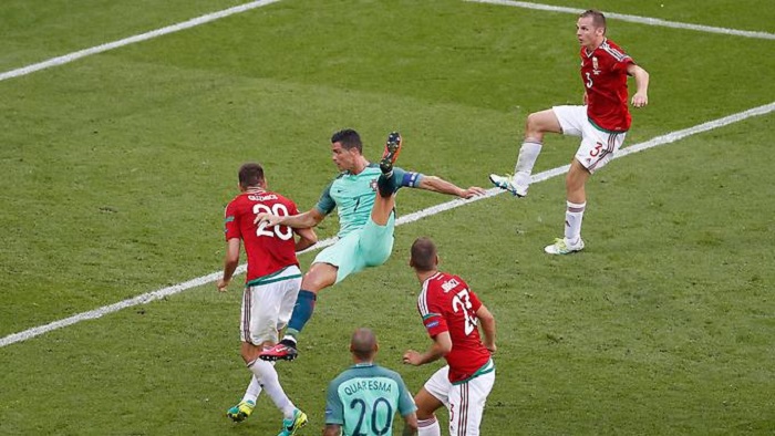 Ronaldo rettet siegloses Portugal gegen Ungarn