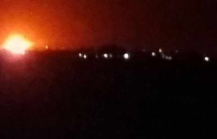 Syria conflict: 'Huge explosion' rocks Damascus airport - VIDEO