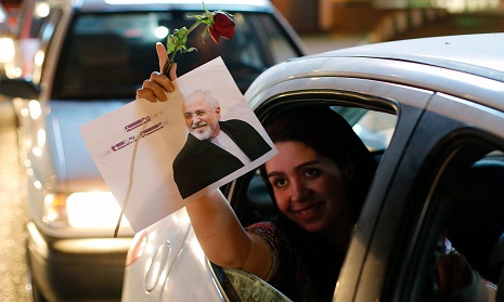 Thousands take to Iran streets to celebrate the historic nuclear deal - VIDEO, PHOTOS