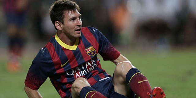 Messi 6 ay oynamayacaq