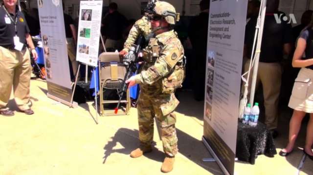 Pentagon displays technology of the future
