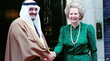 New documents show Thatcher-Saudi relationship