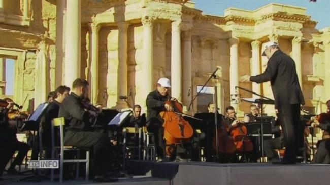 Palmyre respire à nouveau dans une aire de musique