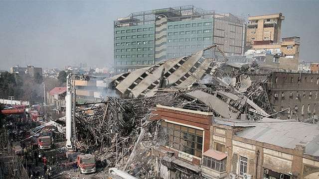 No sign of terror plot in deadly collapse of high-rise in Tehran