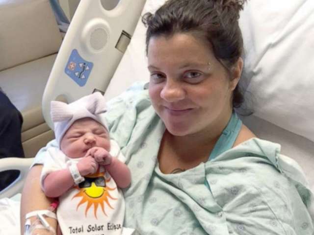Baby girl named Eclipse born in SC on day of total solar eclipse