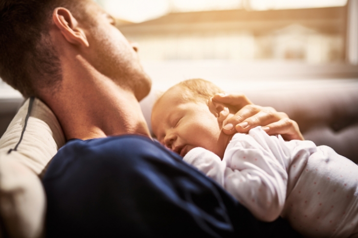 Experts warn parents to never let babies fall asleep on their chest