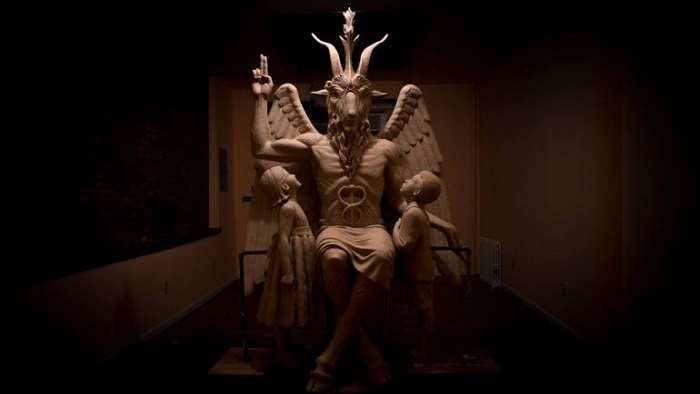 ABŞ-da Şeytana heykəl qoyuldu