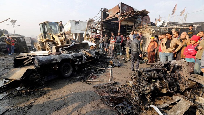 Une nouvelle explosion frappe Bagdad, 10 morts
