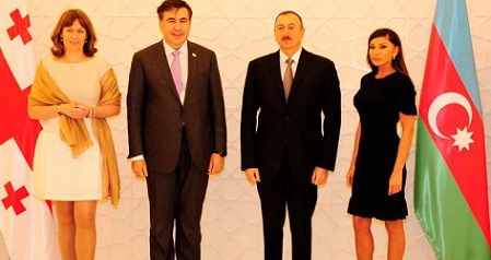 Georgian president officially welcomed in Baku- VIDEO