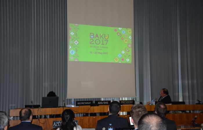 Baku 2017 Islamic Solidarity Games presented at UNESCO
