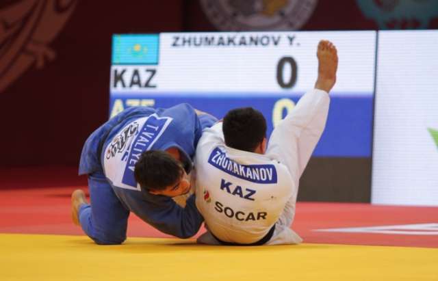 Azerbaijan`s Ismayilov claims gold at Baku Judo Grand Slam