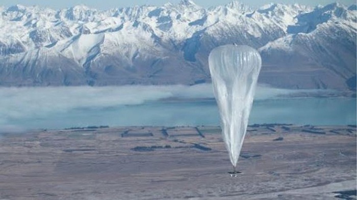 GOOGLE hails net balloon 