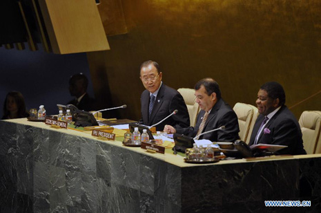 UN chief highlights civil society`s role on sustainable development goals