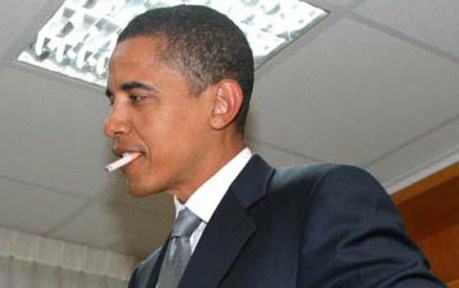 Obama: `I quit smoking because I`m scared of my wife` - VIDEO