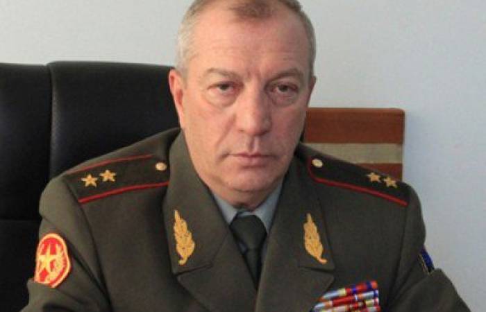 Ermənistanda yüksək vəzifəli general işdən çıxarıldı