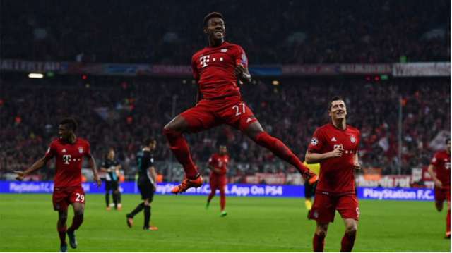 Ligue des champions: le Bayern Munich surclasse encore Arsenal
