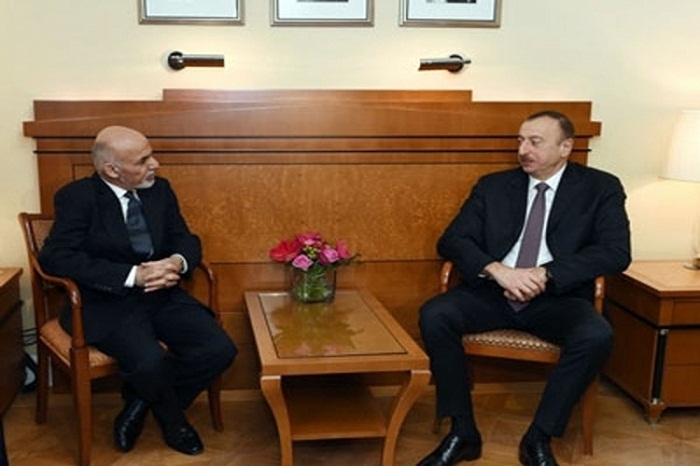Les Présidents azerbaïdjanais et afghan se sont réunis en tête-à-tête