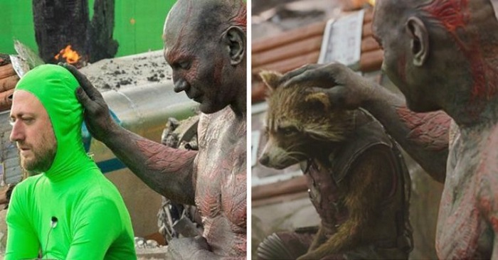 Unbelievable movie scenes before-and-after special effects - PHOTOS