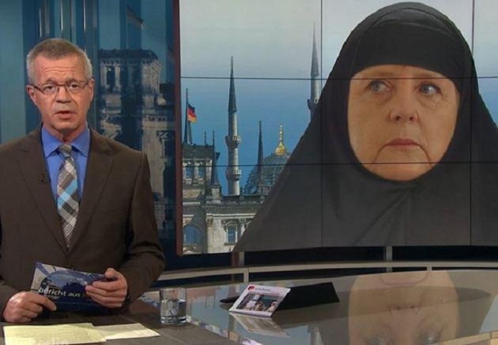 “Bericht aus Berlin“: Kanzlerin im Schleier sorgt für Skandal