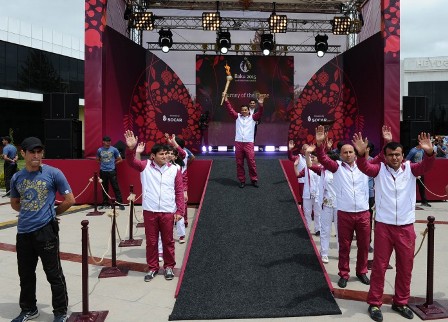 "Bakı-2015"in məşəli Beyləqanda- FOTO