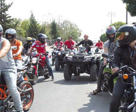 Bikers from all over world to ride through Sheki