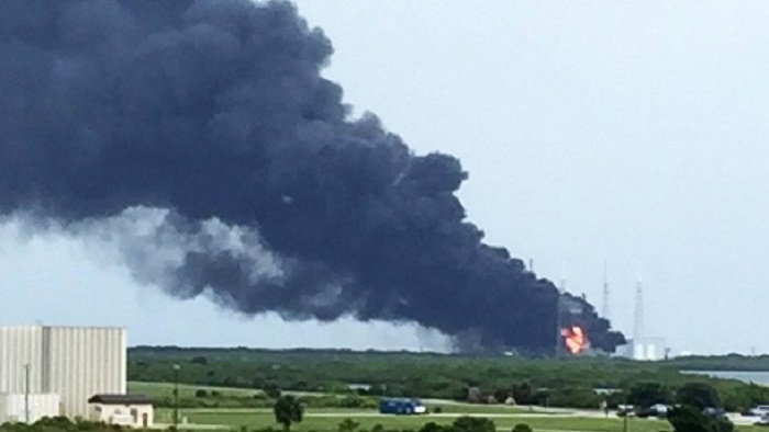 Explodierte Rakete zerstört Facebook-Satellit