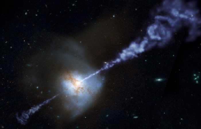 Hungry black hole may be cosmic 