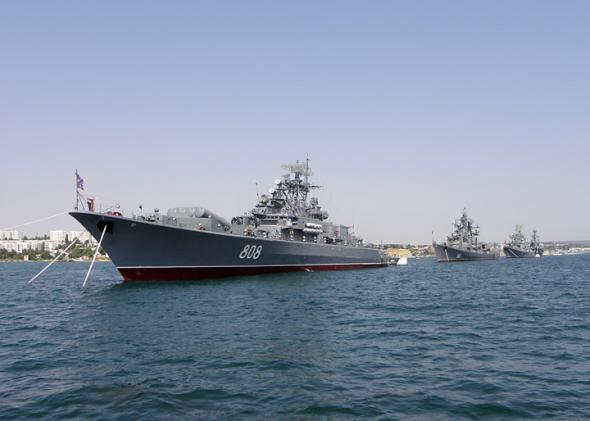 Two ships of Russia