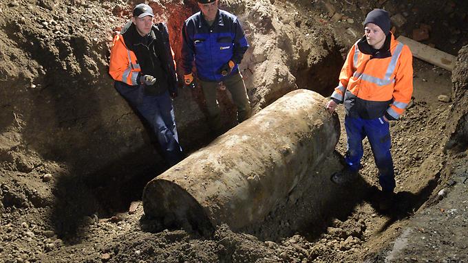 Tonnenschwerer Blindgänger entschärft