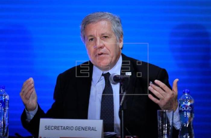 Almagro ofrece su cargo en la OEA "a cambio de la libertad de Venezuela"