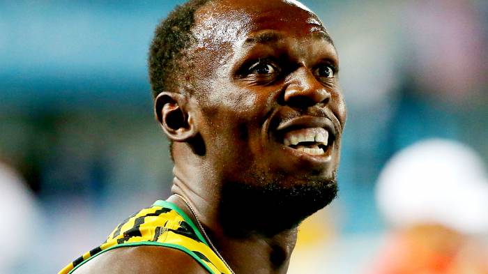 La superstar jamaïcaine Usain Bolt jouera pour Manchester United contre Barcelone