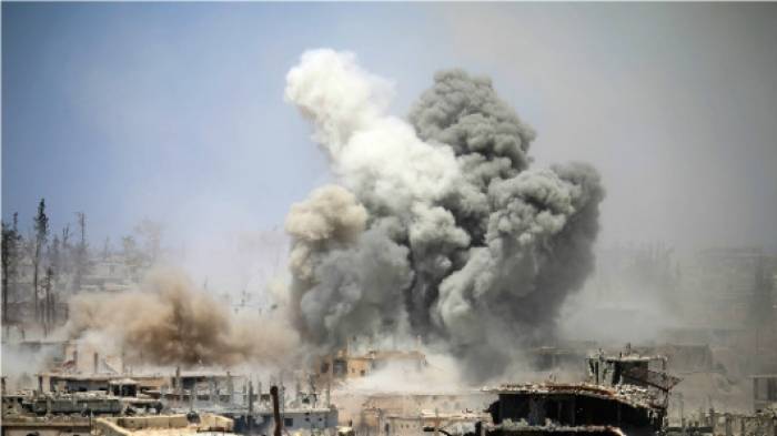 Media Luna Roja: coalición liderada por EEUU lanza bombas de fósforo sobre Hospital de Al Raqa
