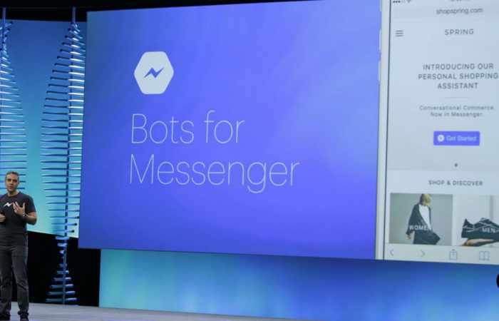 Facebook présente de nouveaux bots Messenger révolutionnaires à sa conférence F8