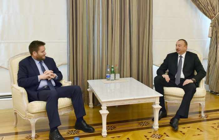 President Ilham Aliyev received BP Regional President
