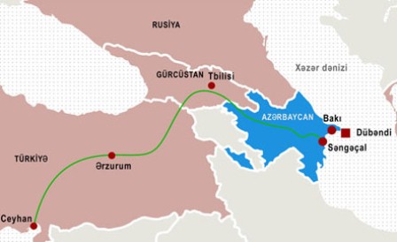 BTC kəməri ilə 2,3 milyon ton Azərbaycan nefti nəql olunub