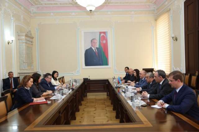 Azerbaijan`s Prosecutor General meets his Bulgarian counterpart