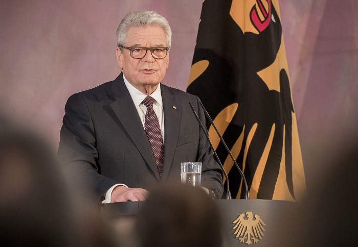 Joachim Gauck ruft zur Bewahrung von Demokratie und Weltoffenheit in Deutschland auf