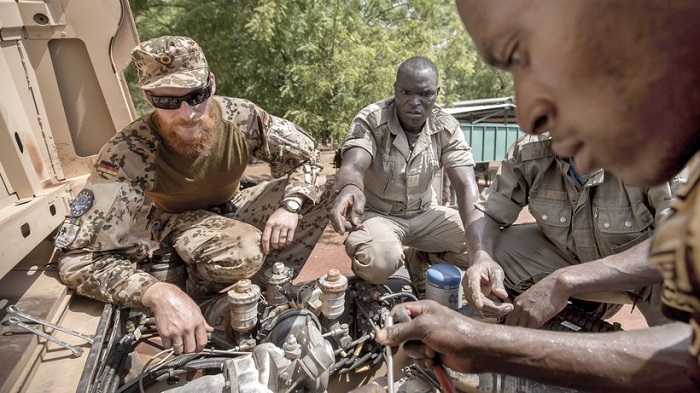 Deutsche kämpfen erstes Gefecht in Mali