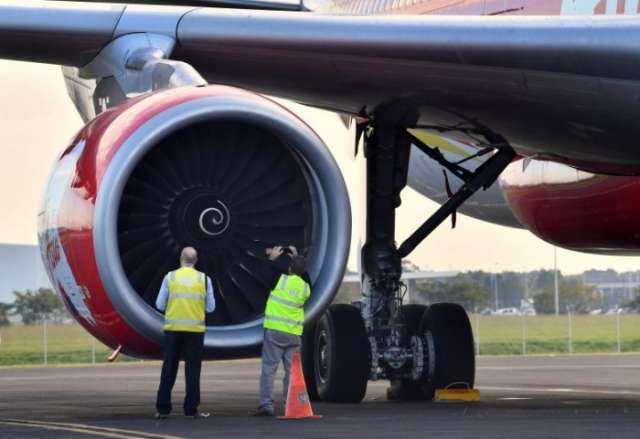 AirAsia flight grounded after apparent bird strike damages engine