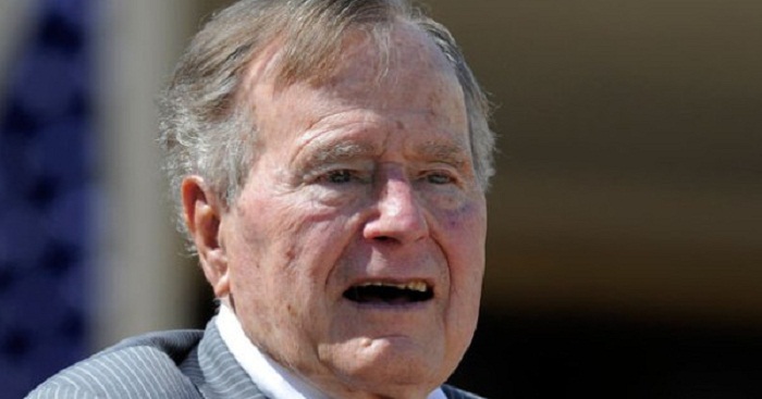L`ex-président George H.J. Bush hospitalisé