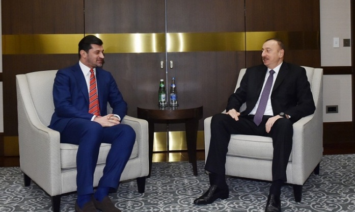 President Ilham Aliyev receives Georgian deputy PM