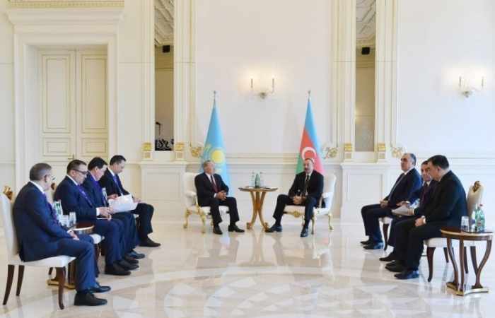 Azerbaijan-Kazakhstan ties developing very successfully - Ilham Aliyev

